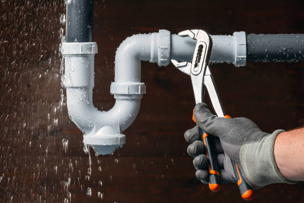 Professional Drain Cleaning technician working in Clinton, NY